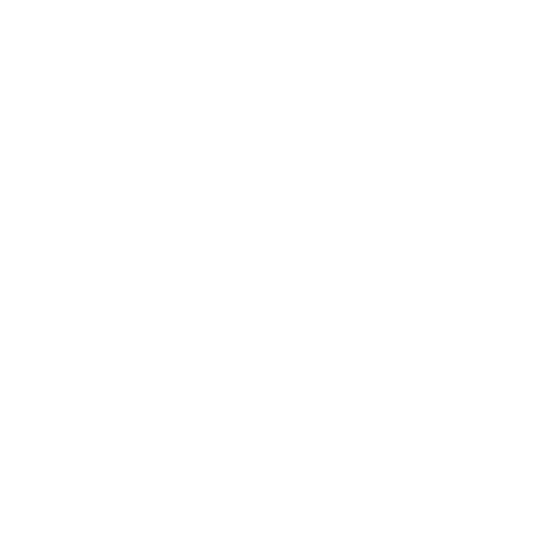 White circular icon with a downward arrow inside.