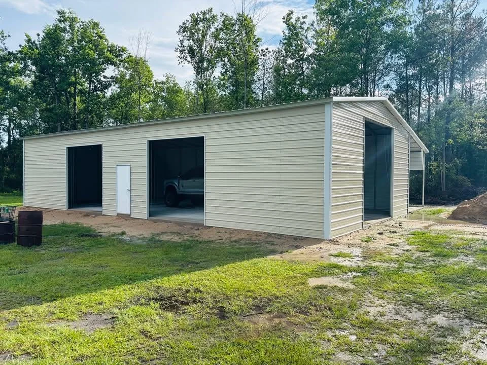 42x60x12 Metal Garage Building