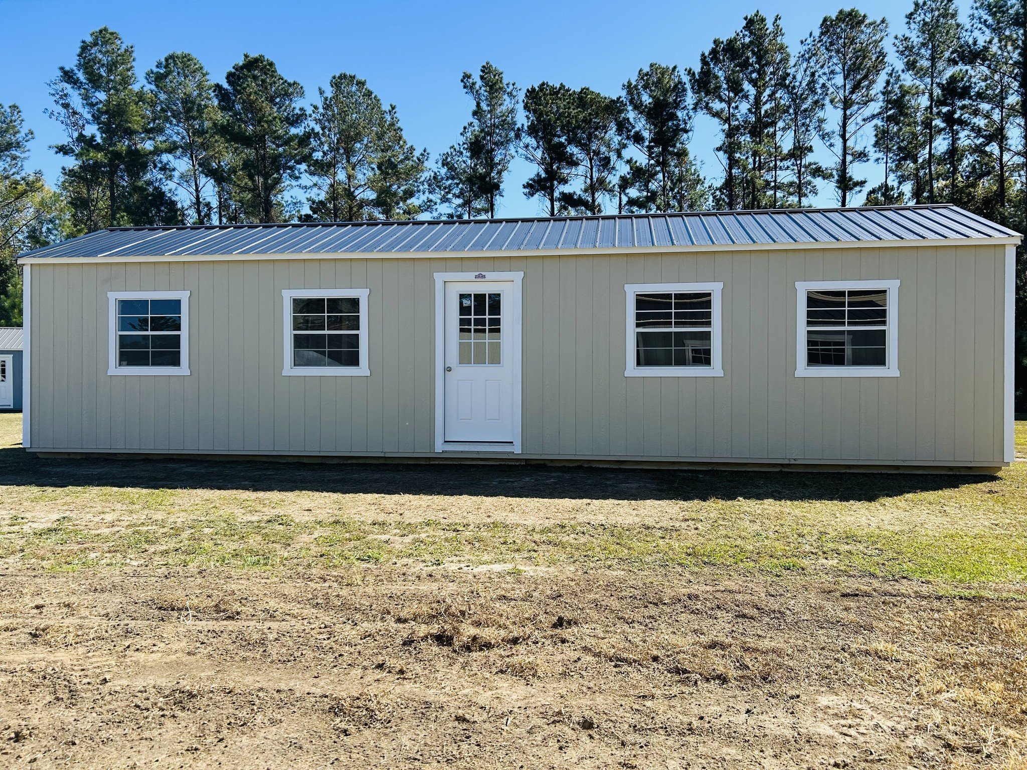 12x40 Side Utility Shed
