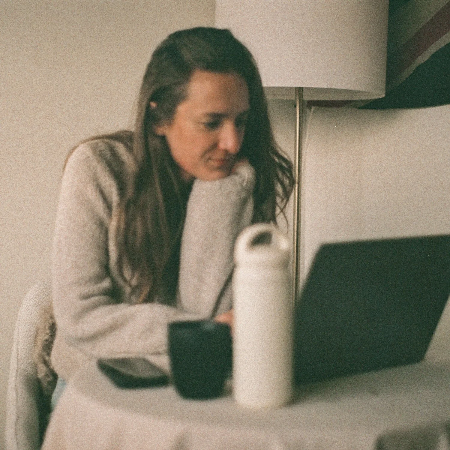 Emily, creative virtual assistant and brand and web designer in British Columbia specializing in packaging design and photography at Assist-her