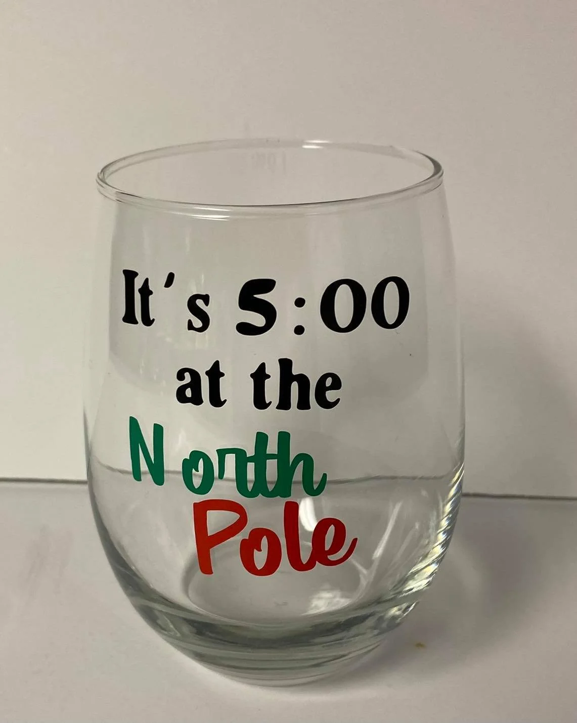 Whimsical Holiday Wine Glass Set