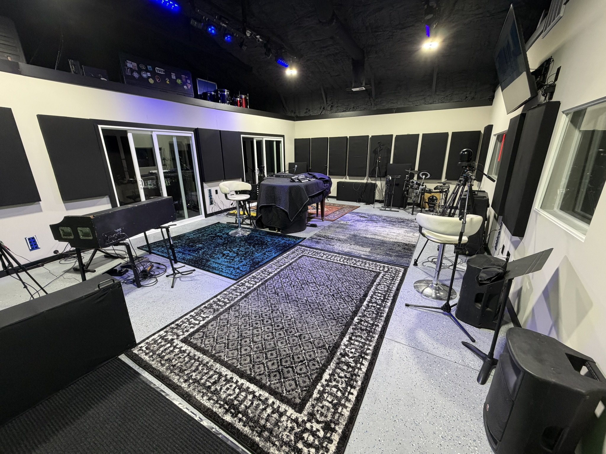 Charlotte Recording Studio By Faith Music Live Tracking Room