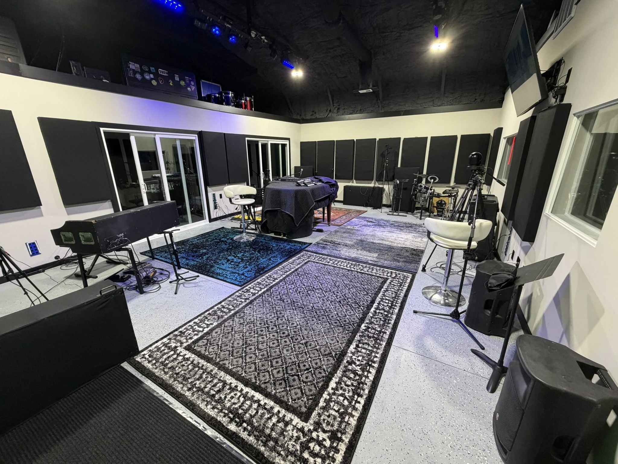 Charlotte NC Recording Studio Tracking Live Room