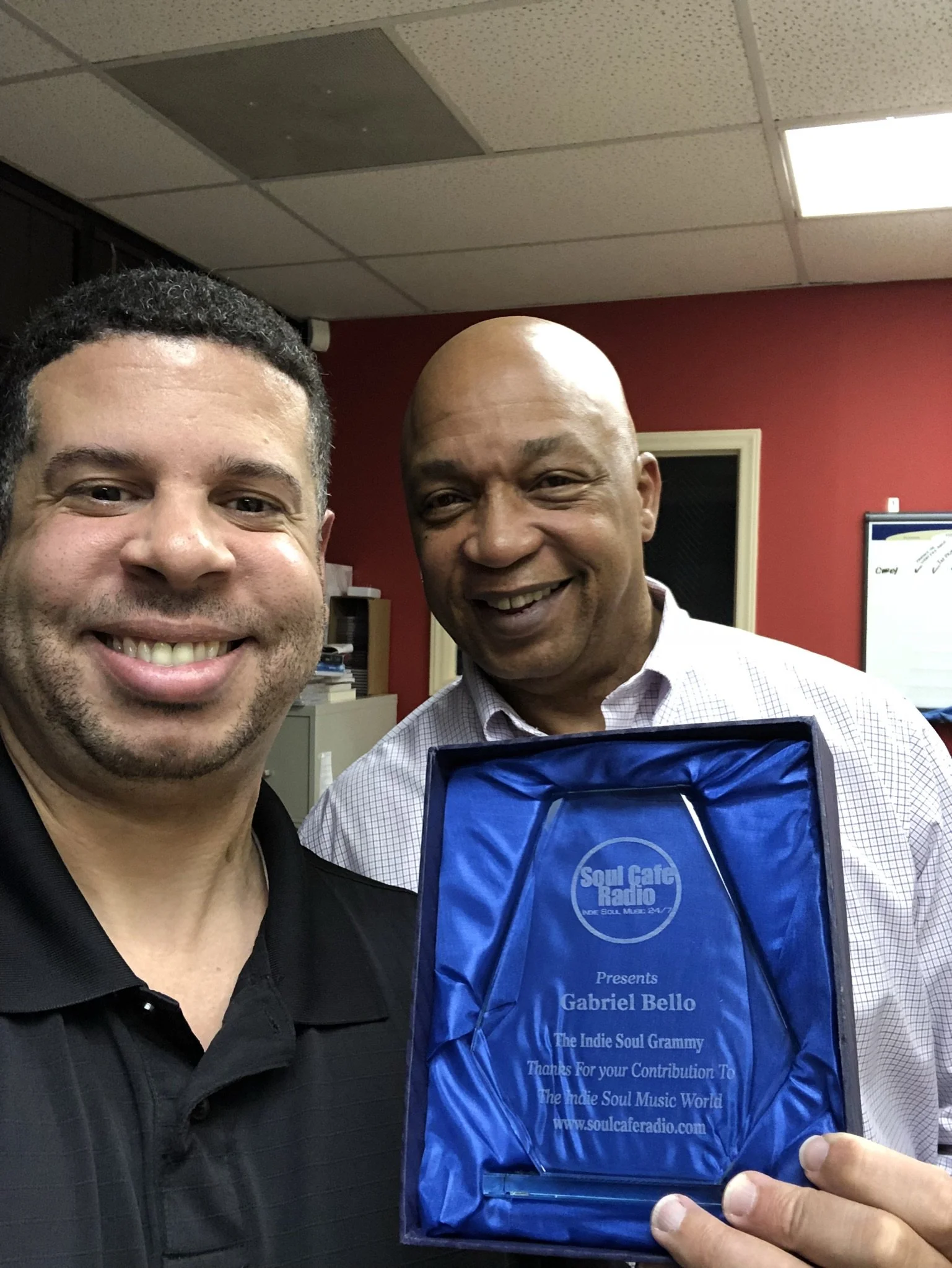 Soul Cafe Award w Chris Clay