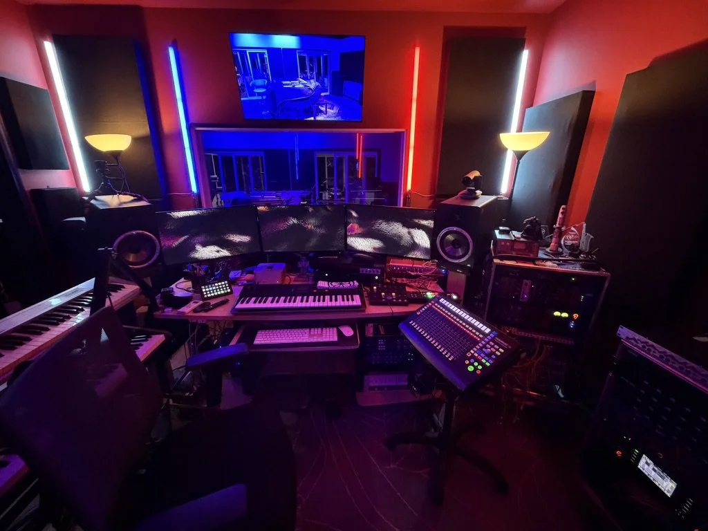 Charlotte NC Recording Studio By Faith Music Control Room Console