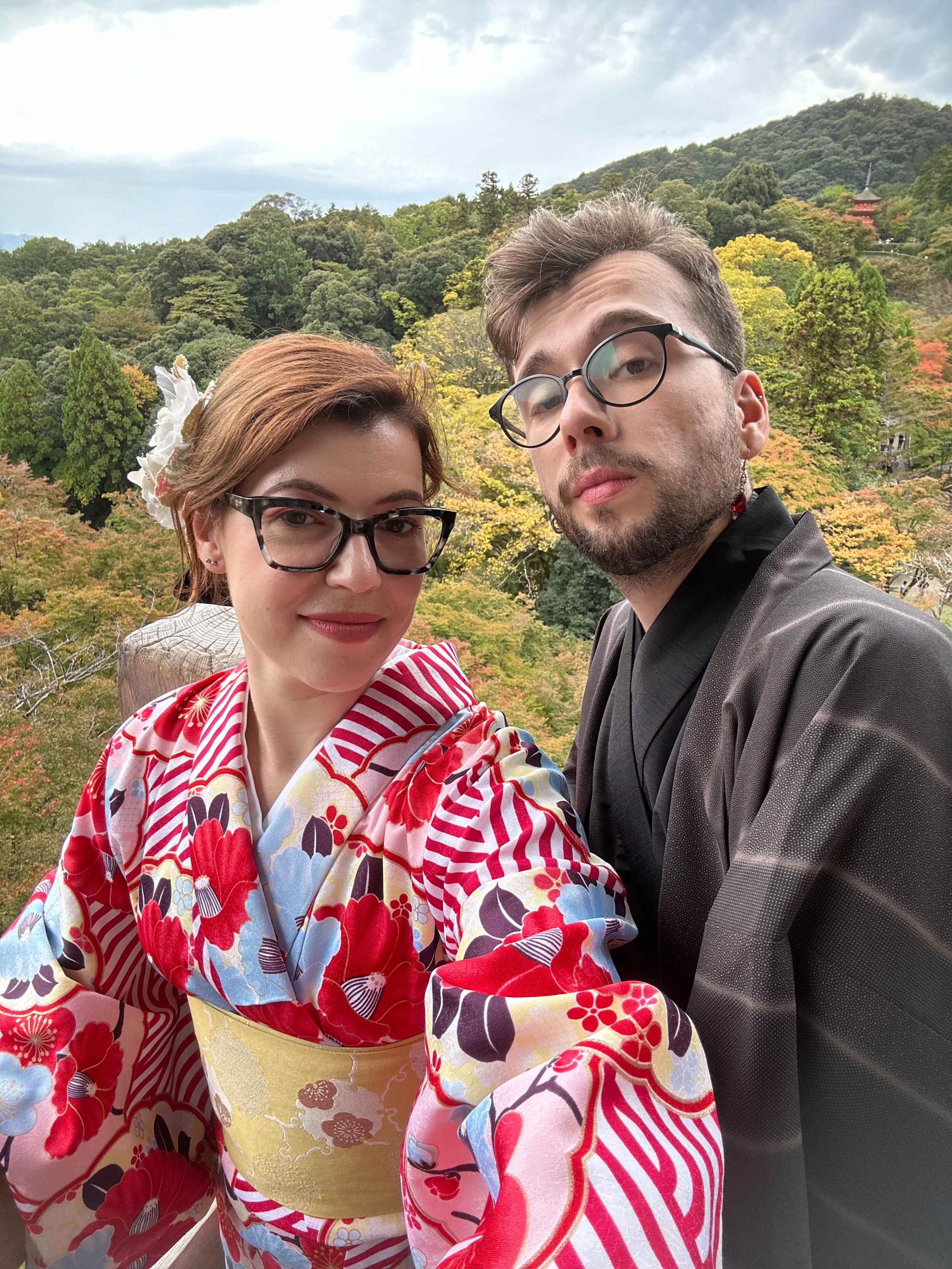 The designers behind the brand Akai Ito, on their trip to Japan in 2023