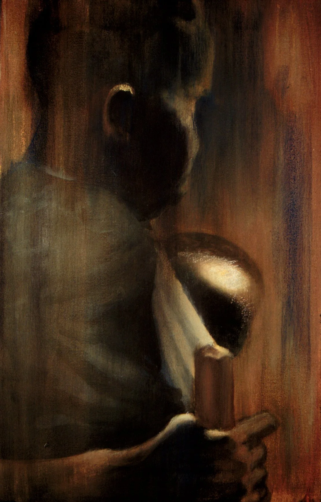 <b>Mother</b><br>acrylic and pastel on canvas<br>22" x 28" (Copy)