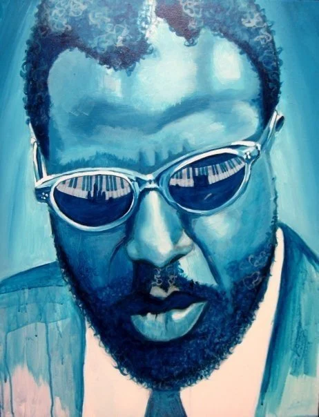 <b>Monk</b><br>acrylic on canvas<br>22" x 28" (Copy)