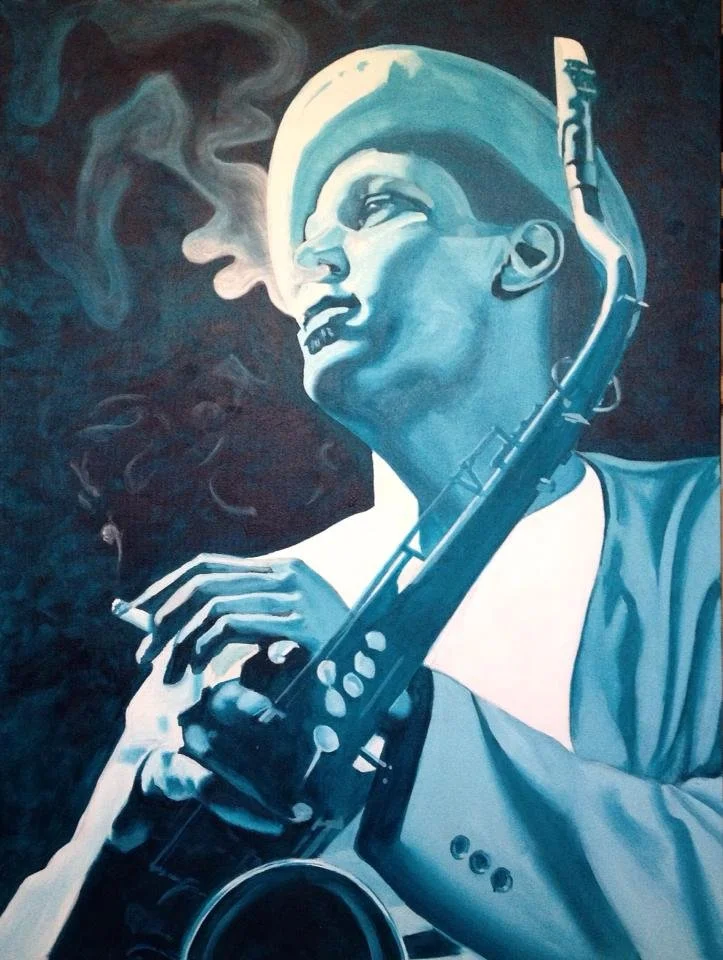 <b>Dexter</b><br>acrylic on canvas<br>36" x 48" (Copy)