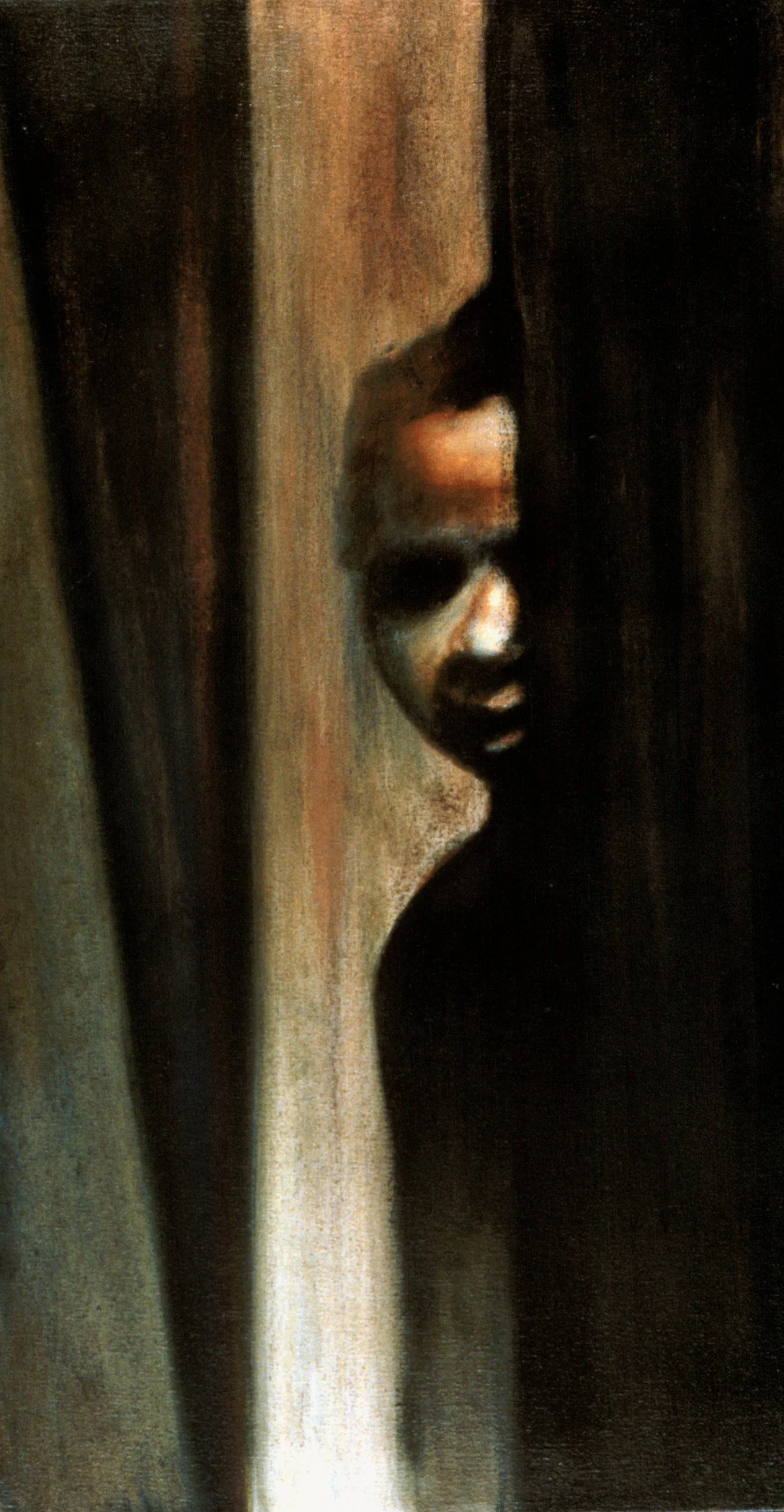 <b>Emergence</b><br>acrylic and pastel on canvas<br>12" x 18" (Copy)