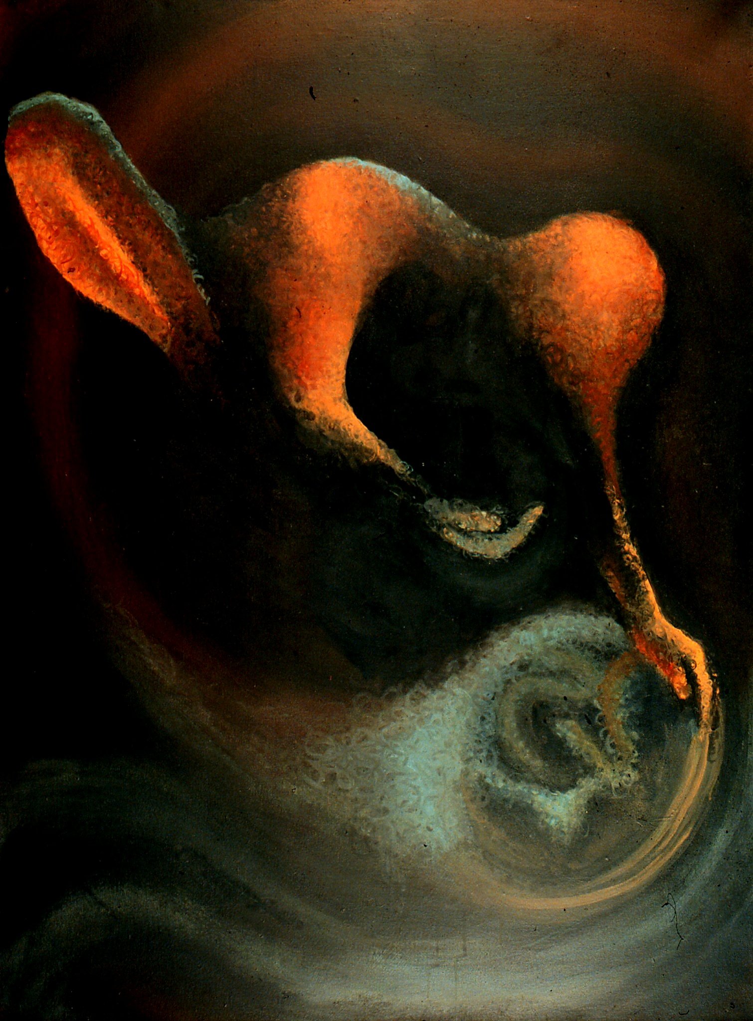 <b>Exhange<b/><br>acrylic on canvas<br>48" x 60" (Copy)