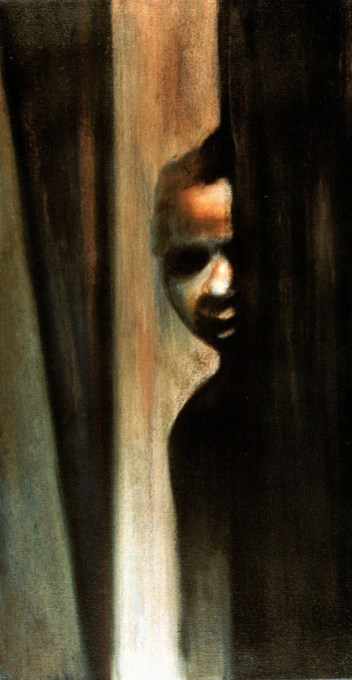 <b>Emergence</b><br>acrylic and pastel on canvas<br>12" x 18" (Copy)