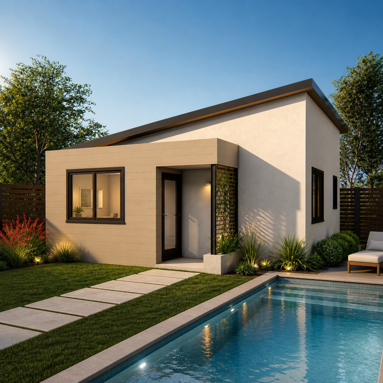 500 Square Feet 1 Bedroom + 1 Bathroom