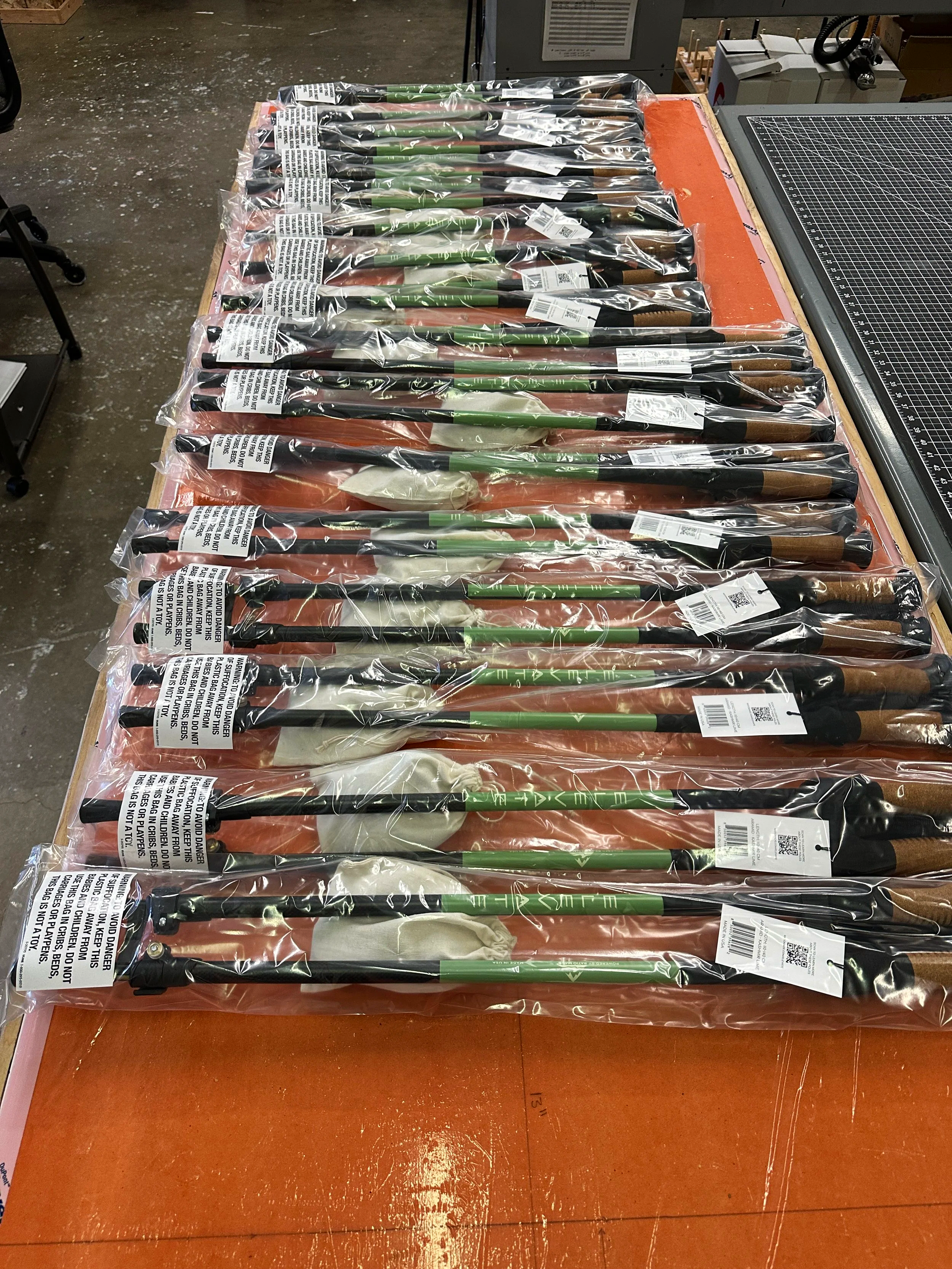 Ratio Made "Elevate" trekking poles ready to ship