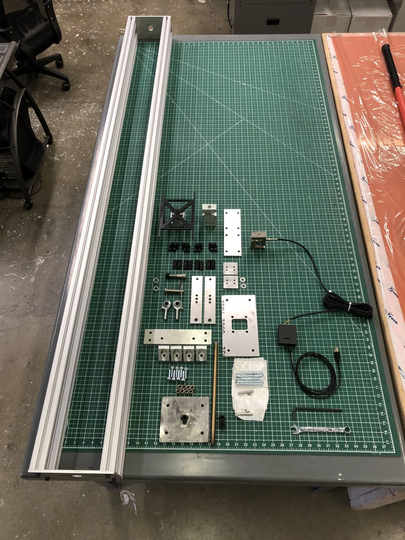Axial Compression Test Fixture