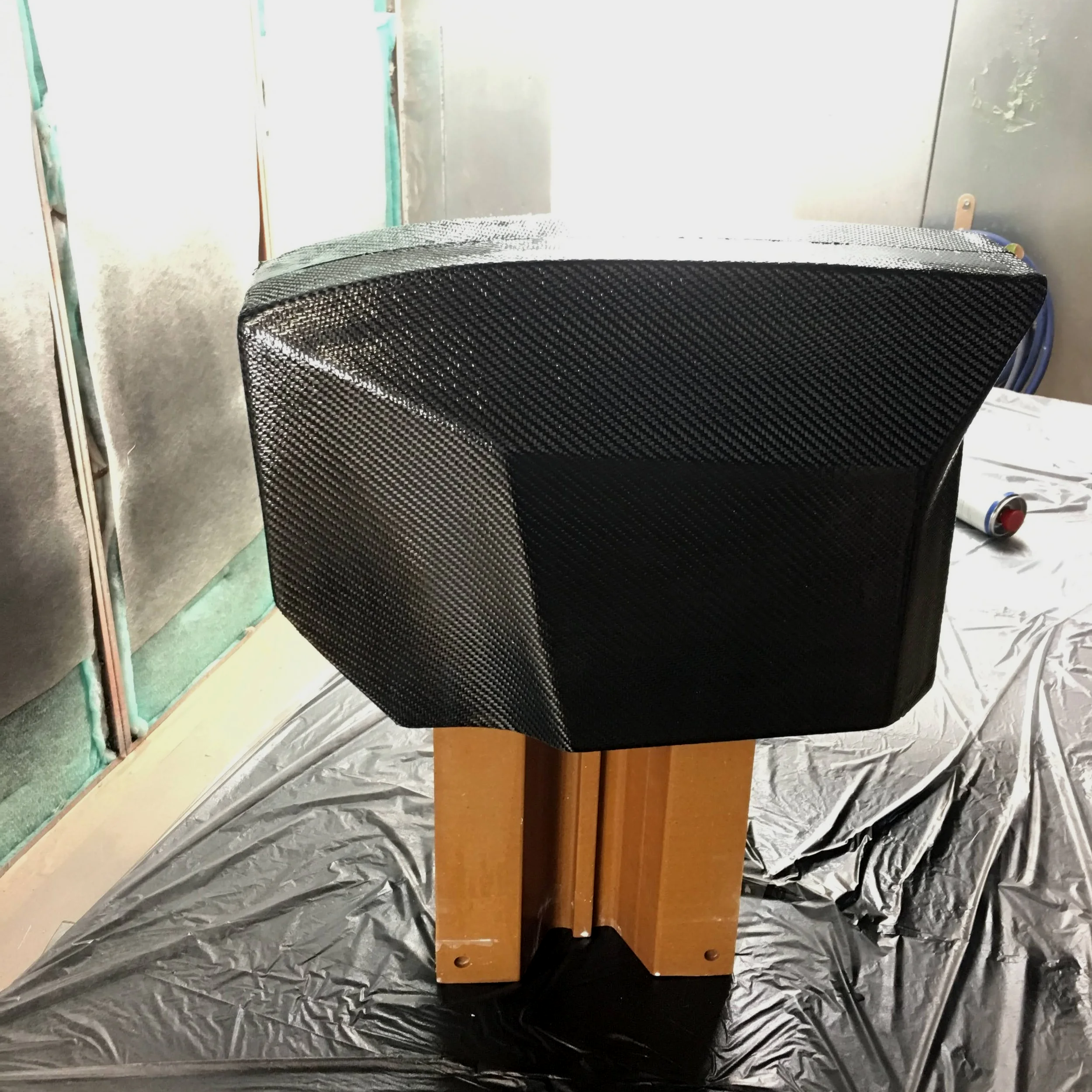 Carbon Fiber Cowling for Electric Outboard Motor