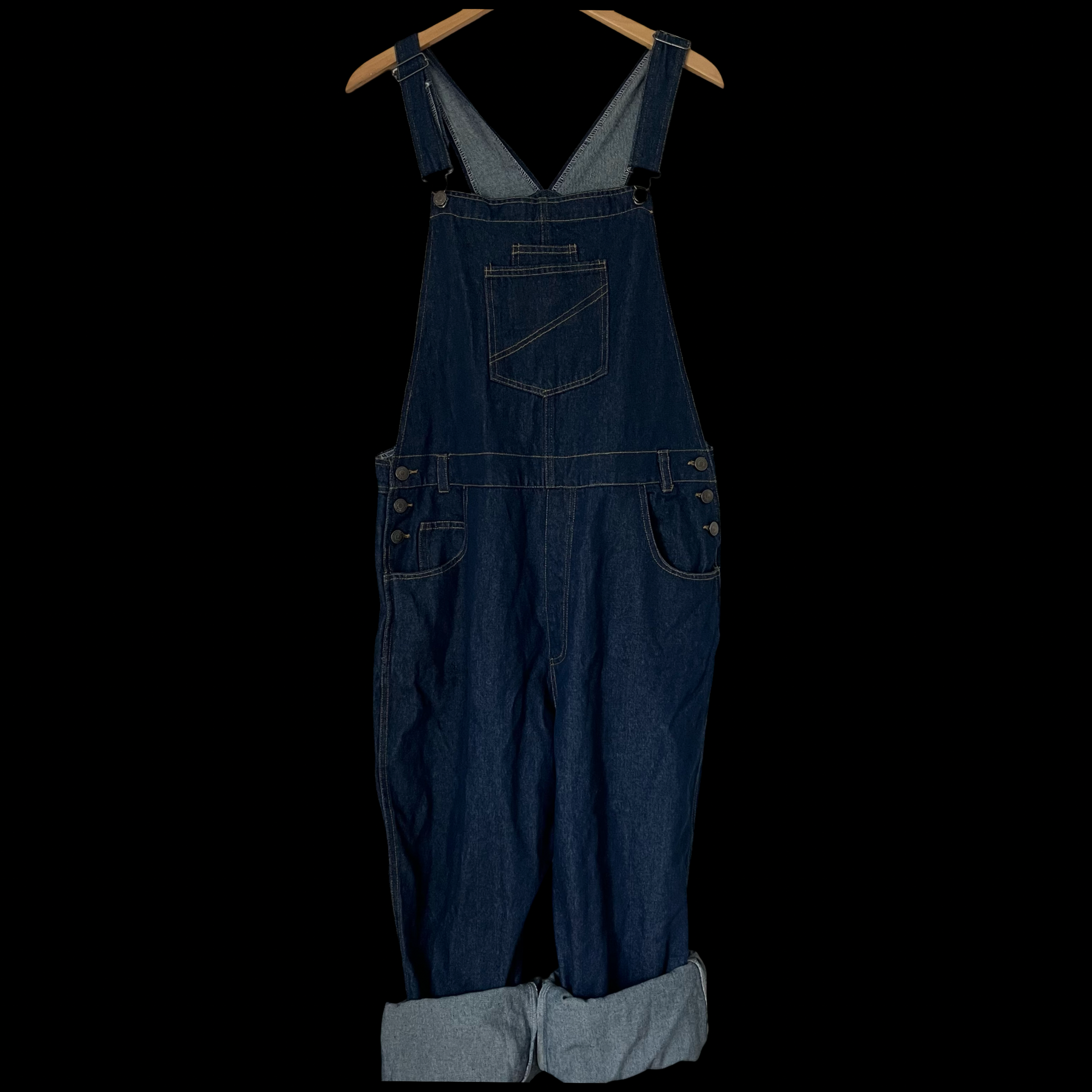denim overalls