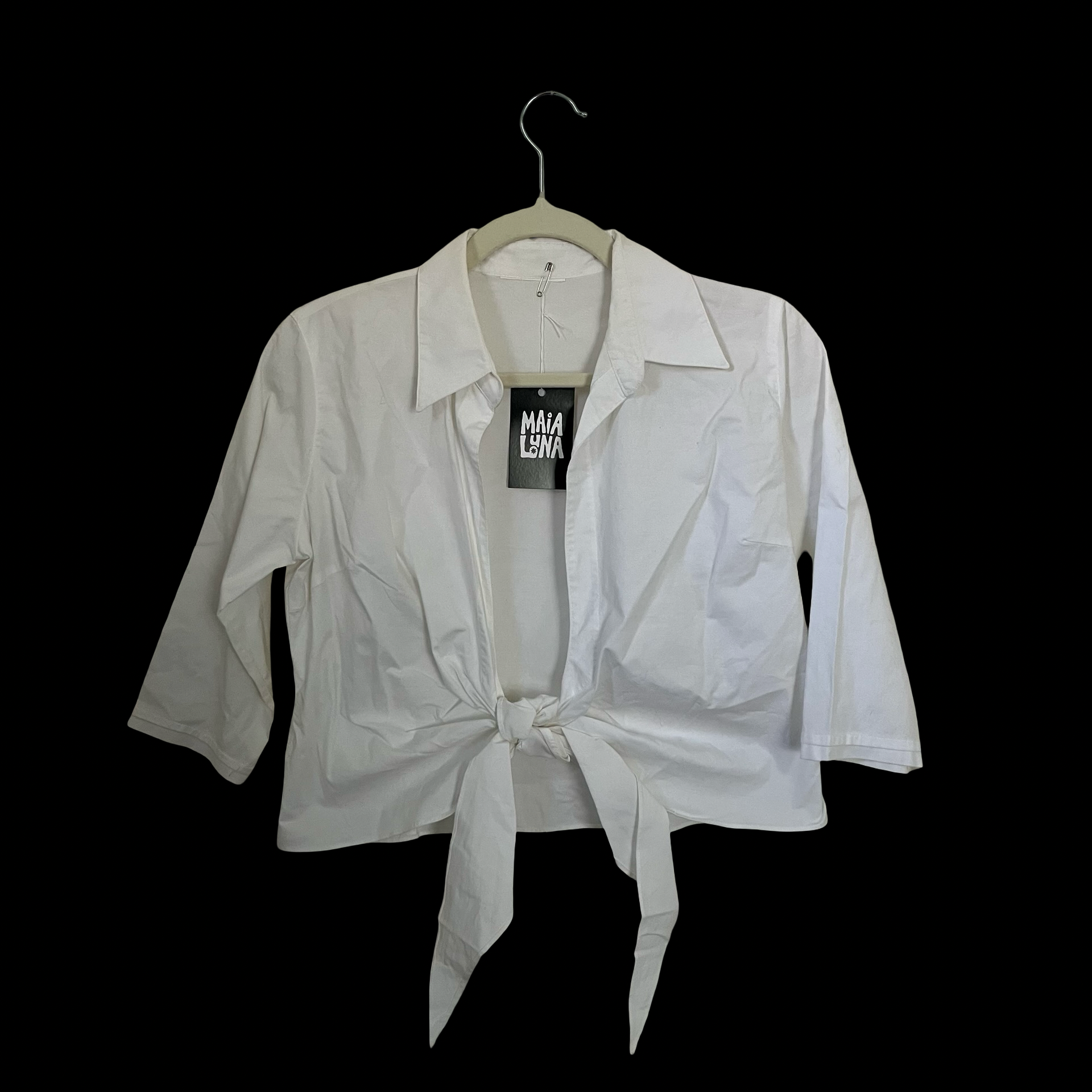 office chic tie top