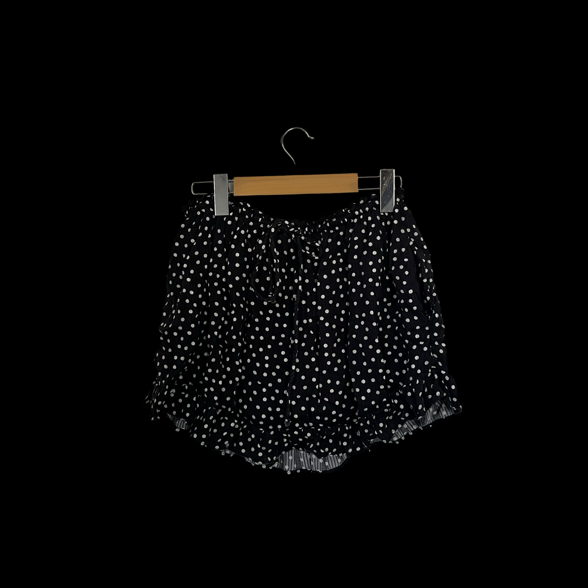 polka dot skort