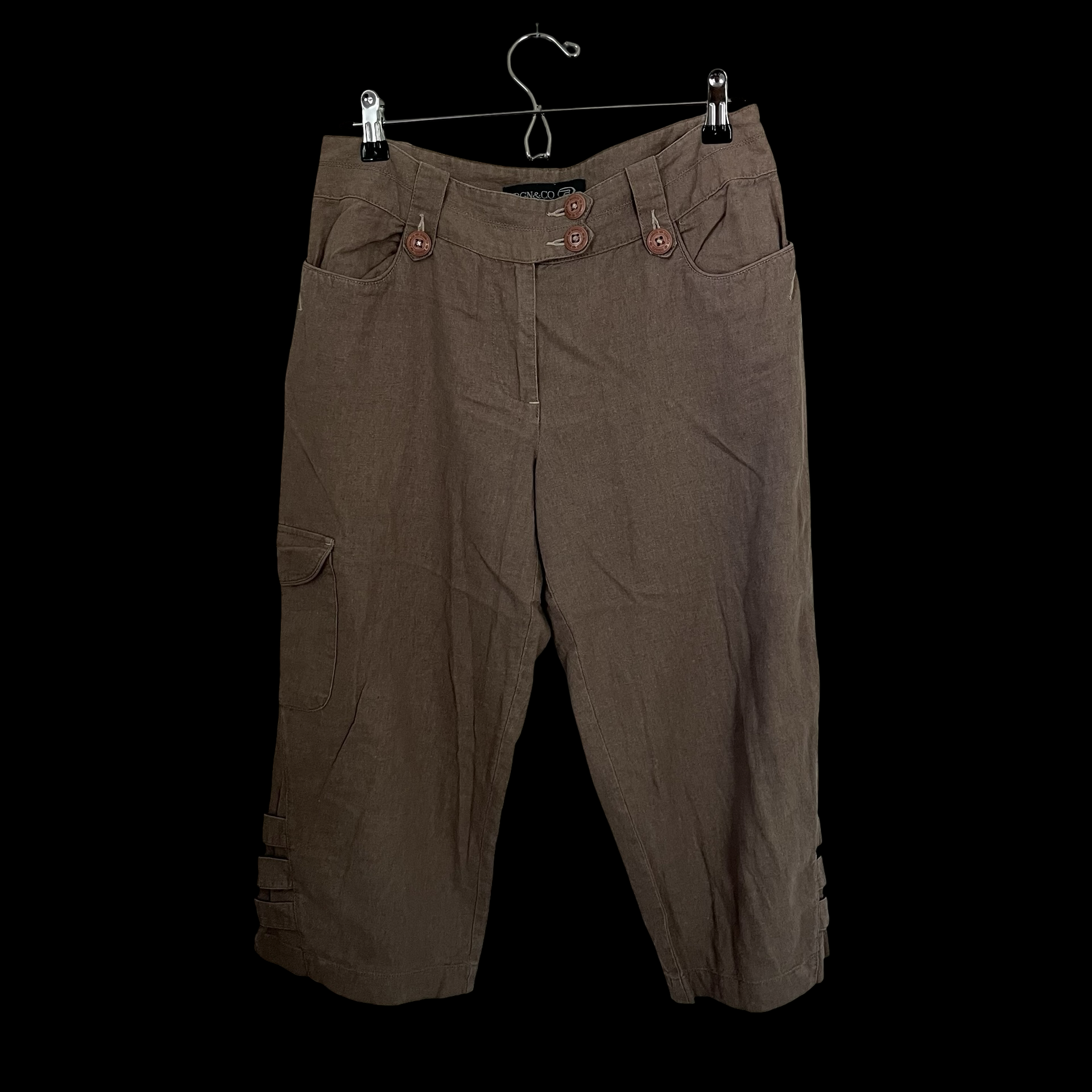 linen capris
