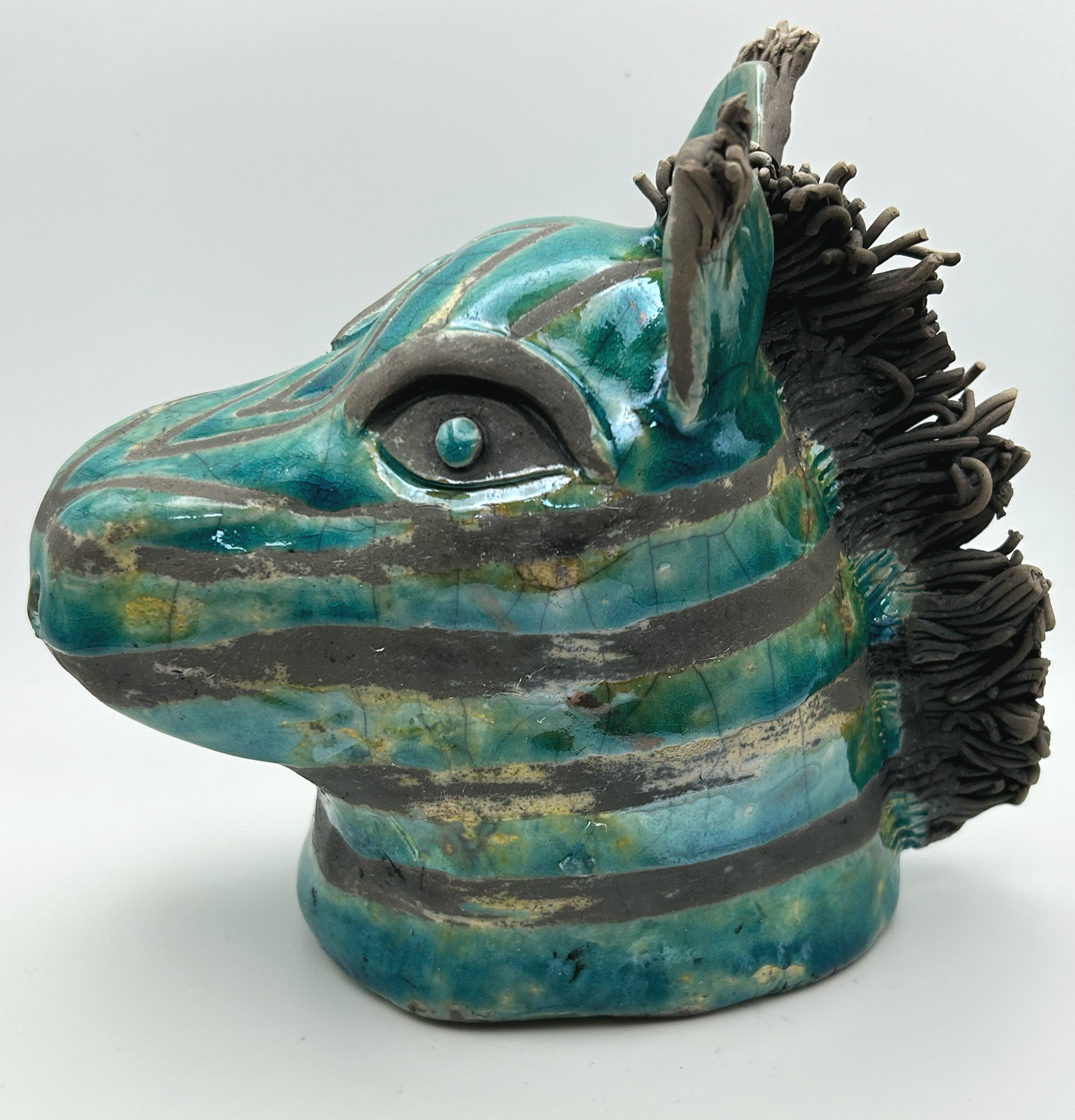 Raku Zebra