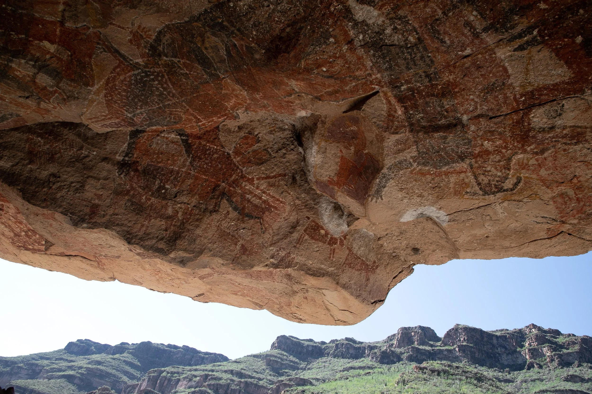 Las pinturas rupestres de la Sierra de San Francisco, Patrimonio Mundial de la UNESCO, resguardan el legado cultural y espiritual de los antiguos habitantes de Mulegé, B.C.S.