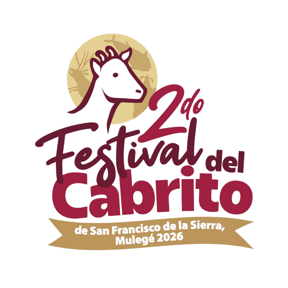 Logo oficial del Festival del Cabrito 2026 en San Francisco de la Sierra, Mulegé, Baja California Sur.