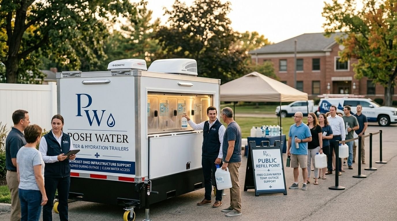 Water Service Refill Rentals in Cleveland Ohio