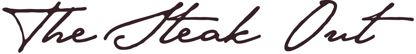 Logo with the words 'The Sheak Out' in stylized cursive font.