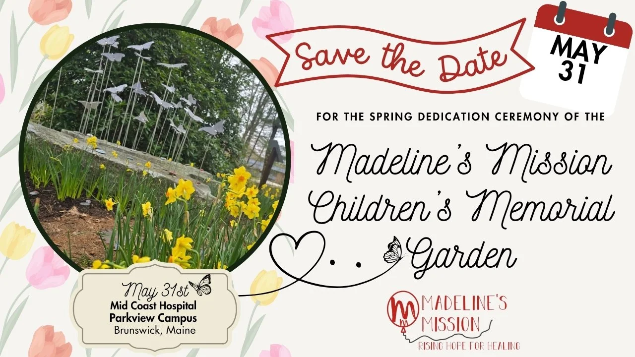garden dedication poster