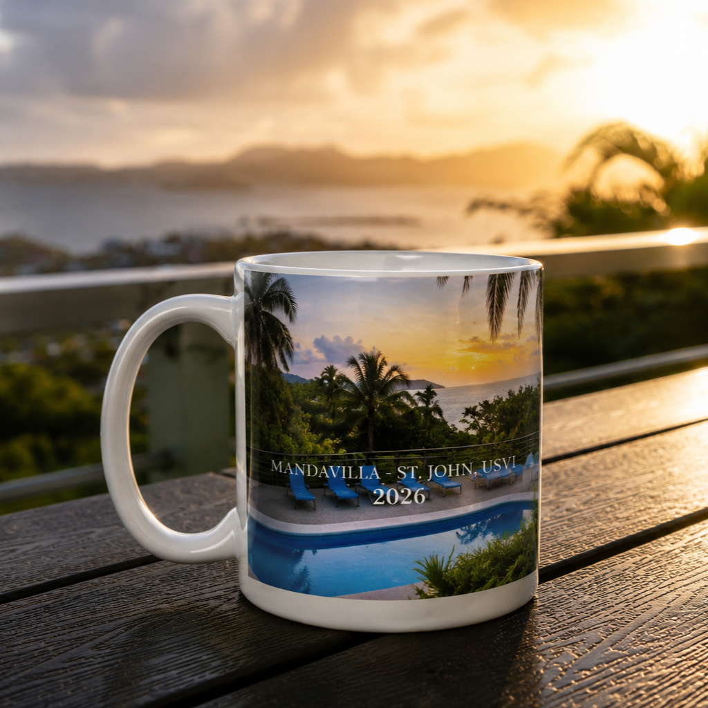 15oz Mandavilla Souvenir Mug