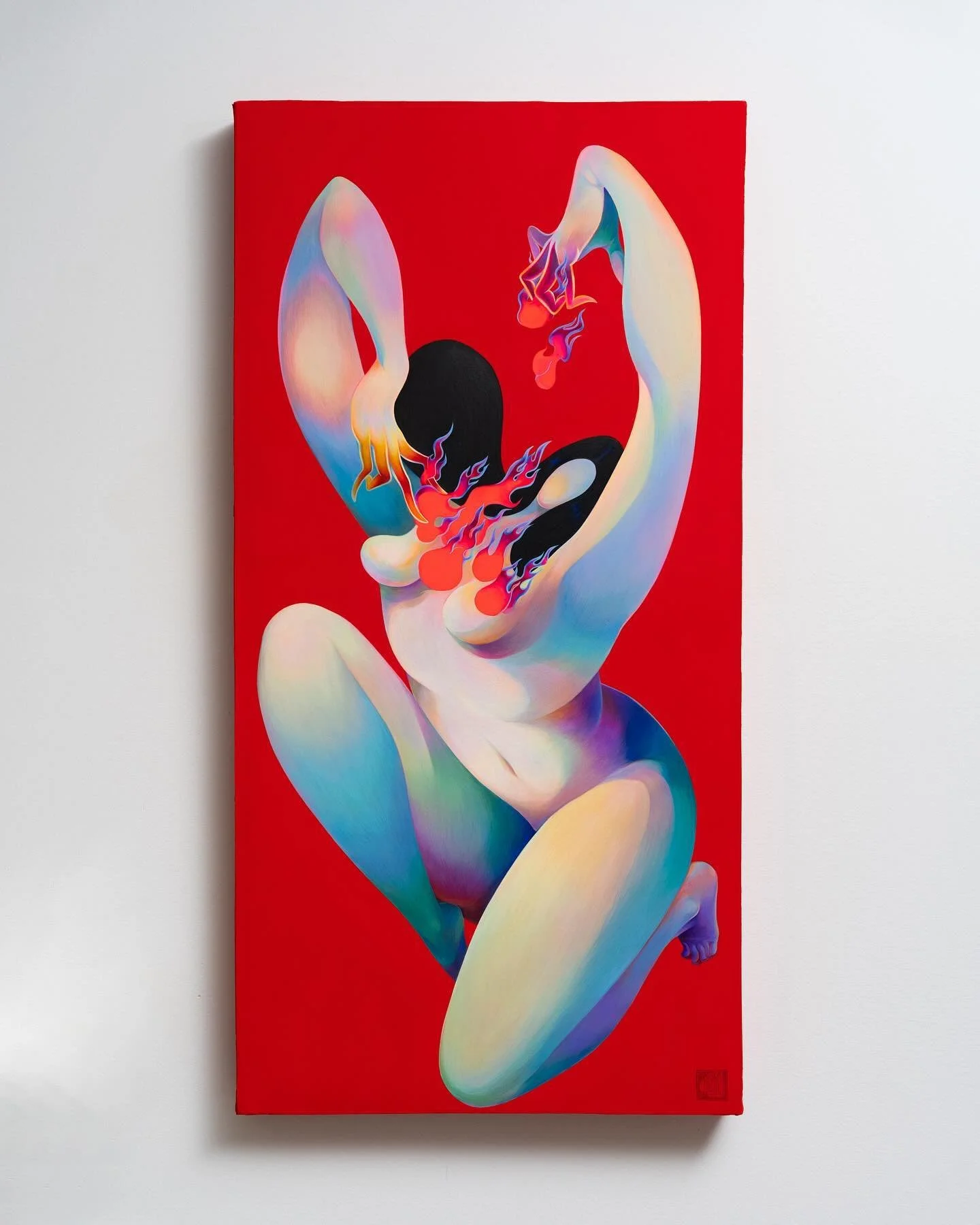 &ldquo;Yearning and Desire&rdquo; is on view at @harmanprojects  opening Saturday Feb 10th from 6-8pm at 54 Ludlow street, NYC! 
The Red Envelope Show is on until 24th Feb. Please check it out in person if you are NY. 
Much love and happy lunar new y
