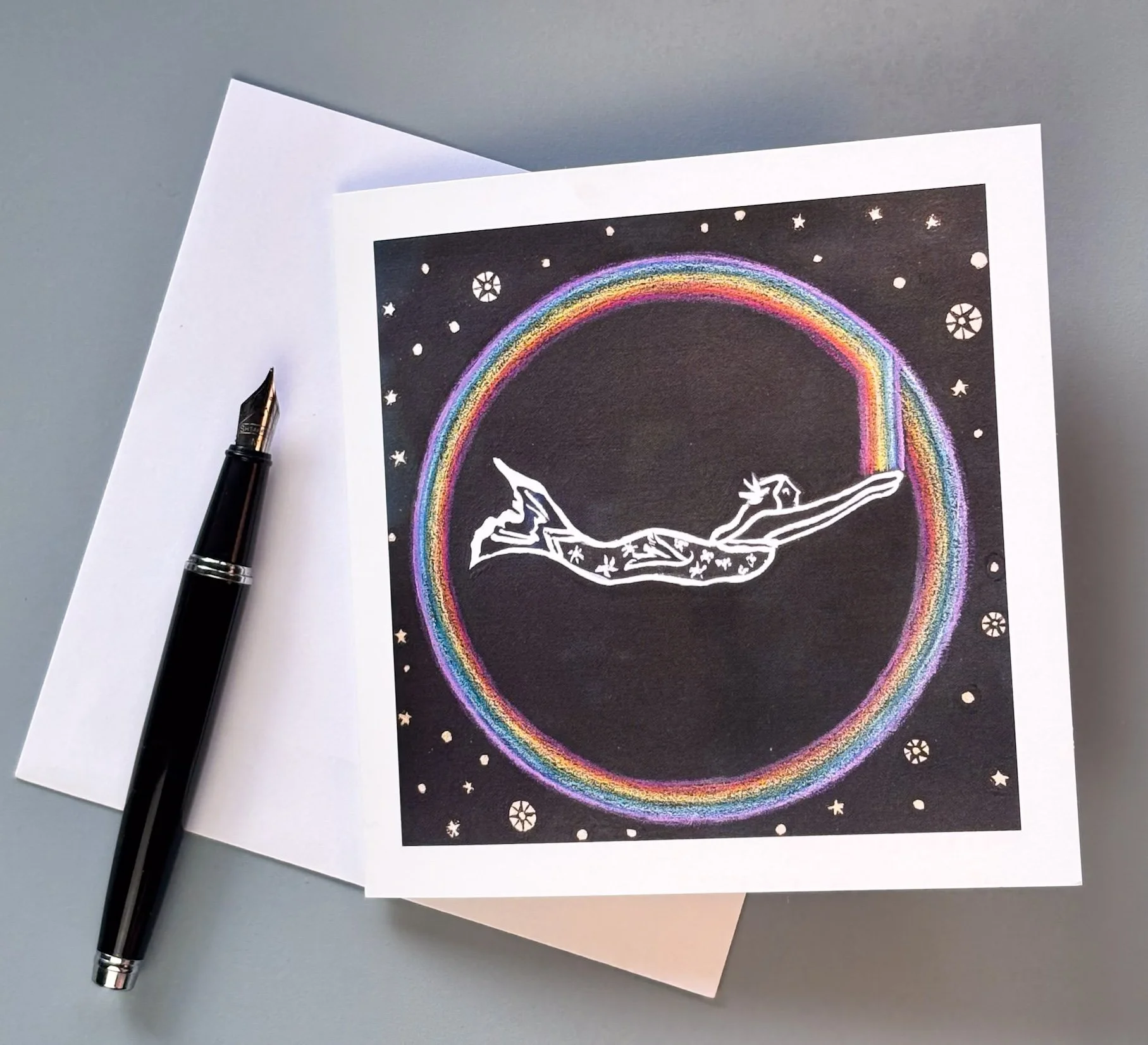 Throwing Rainbows, Black Mermaid