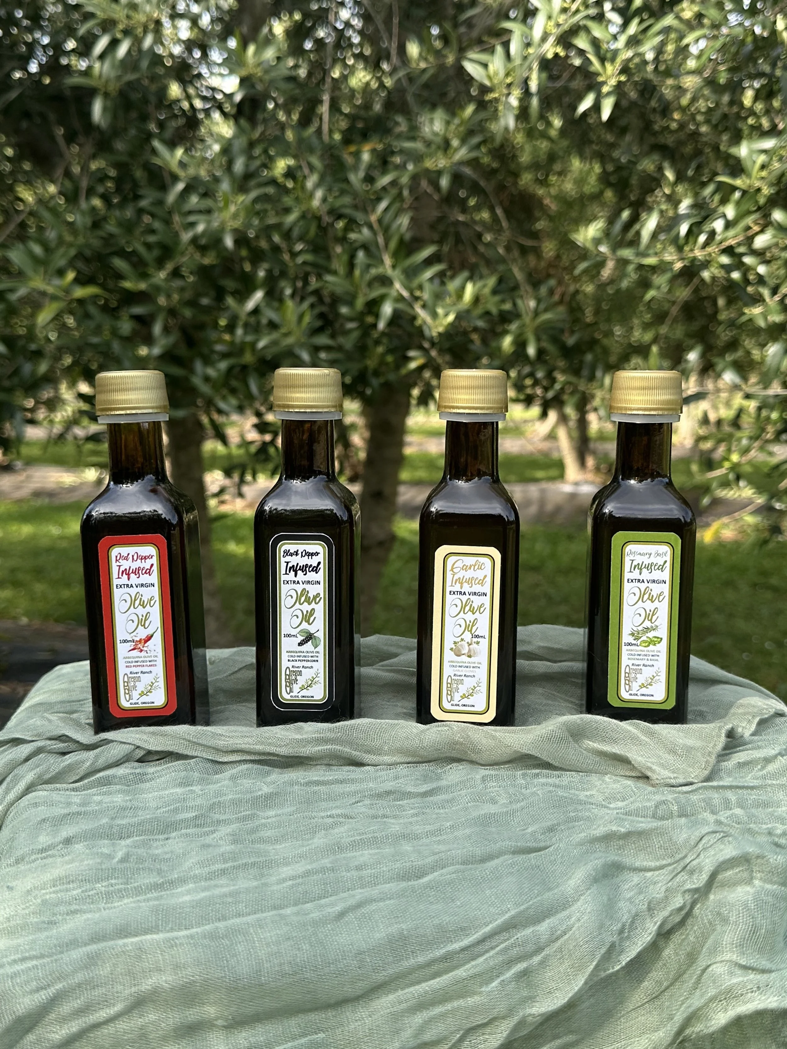 Cold Infused Extra Virgin Olive Oils (3.38 oz - 100 mL)