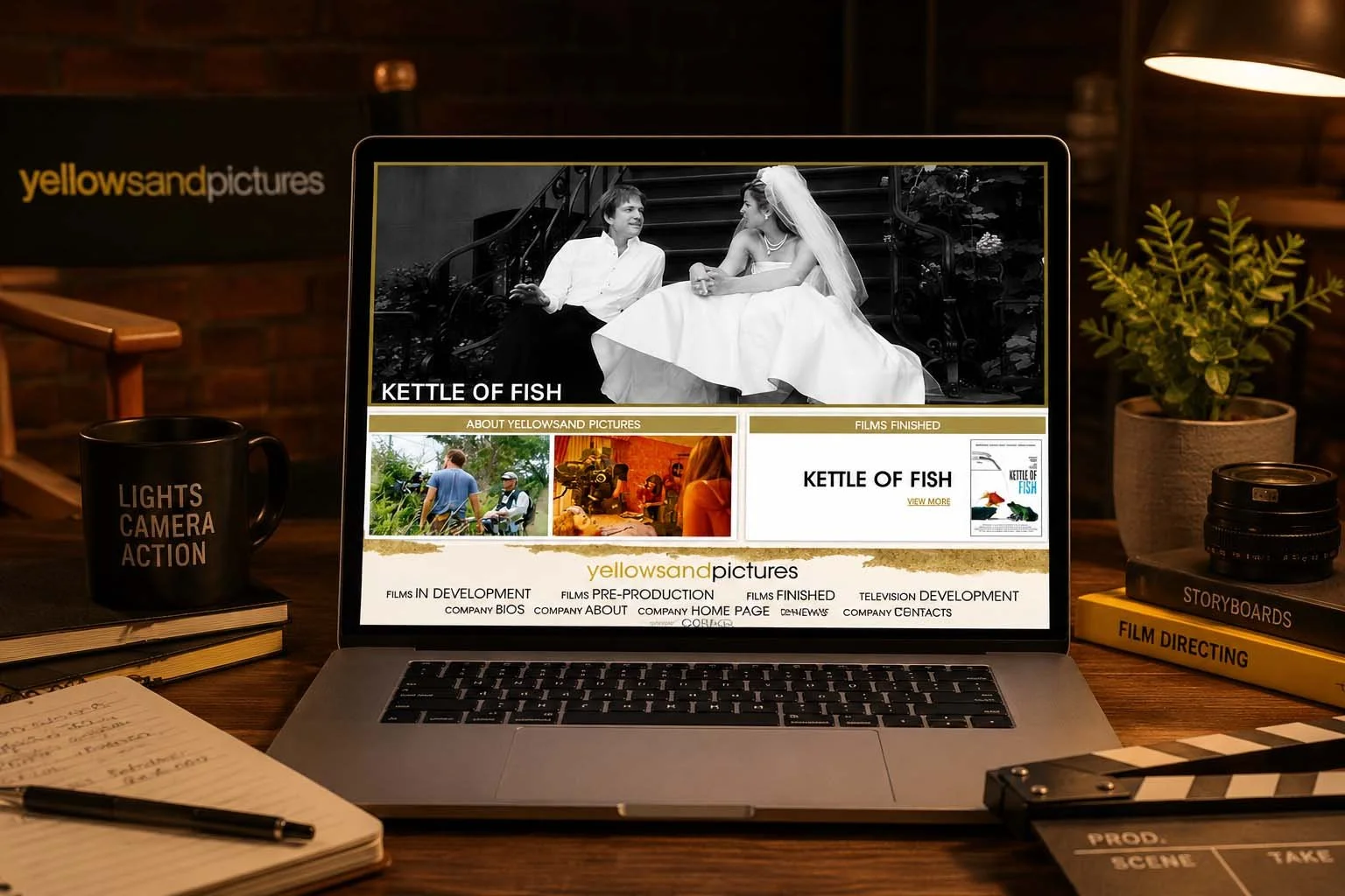  Yellow Sand Pictures 
 Film Production Company Website 