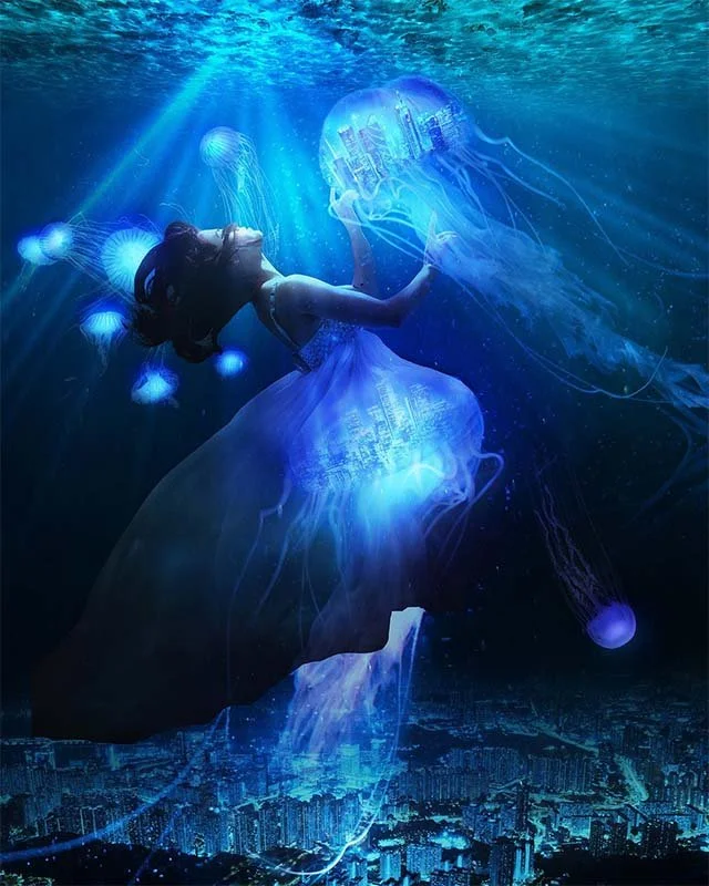 Surreal Ocean   
Unique Digital Artwork