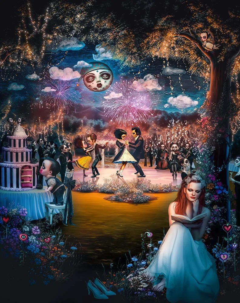 Midnight Can Wait 
Unique Digital Artwork