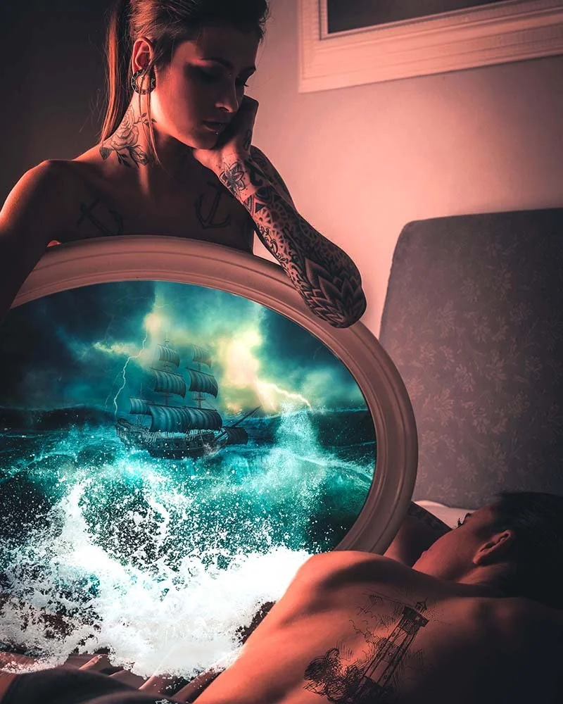 Weathering The Storm  
Unique Digital Artwork