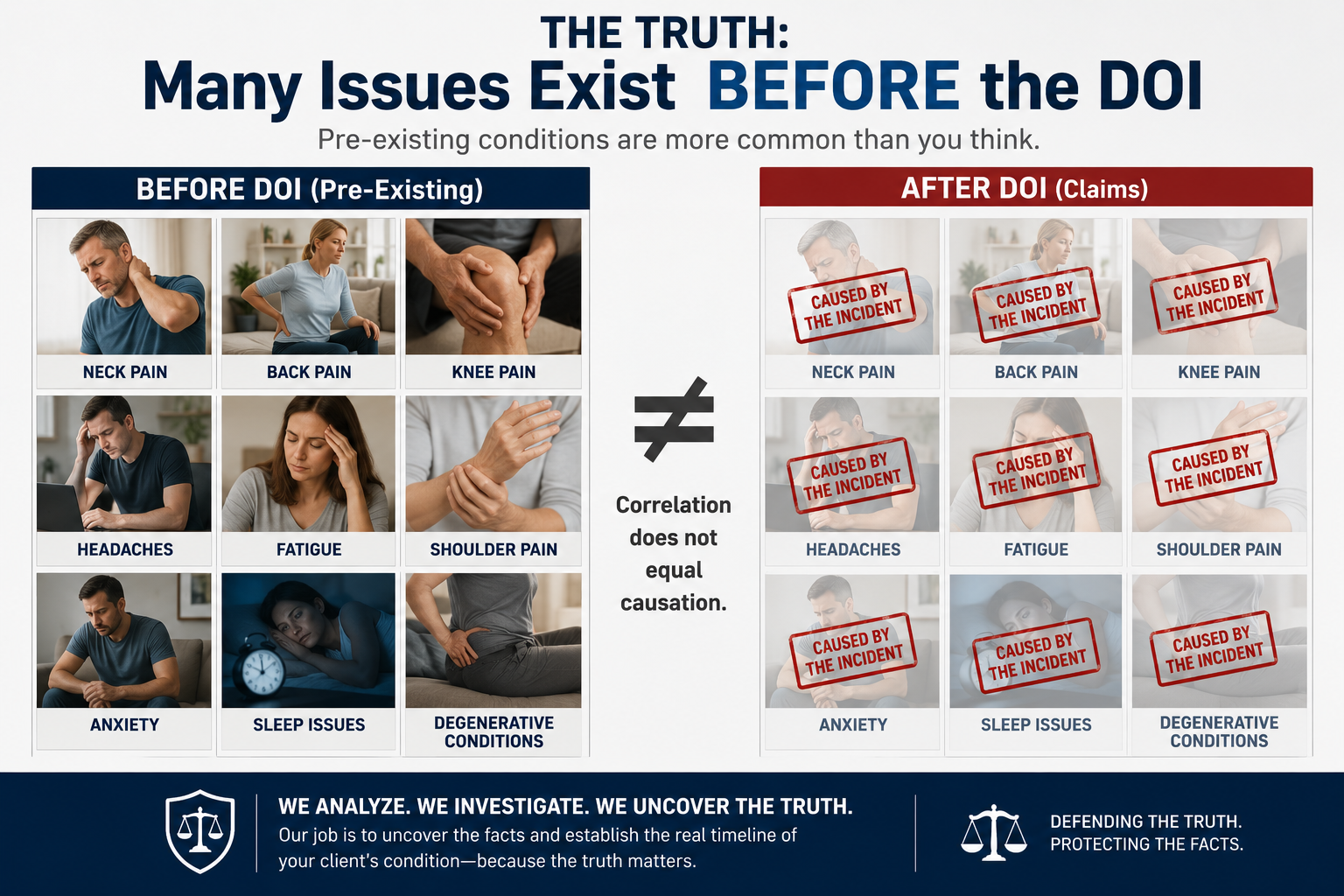 Pre-DOI vs. Post-DOI Injuries: Do You Know the Difference in the Records?