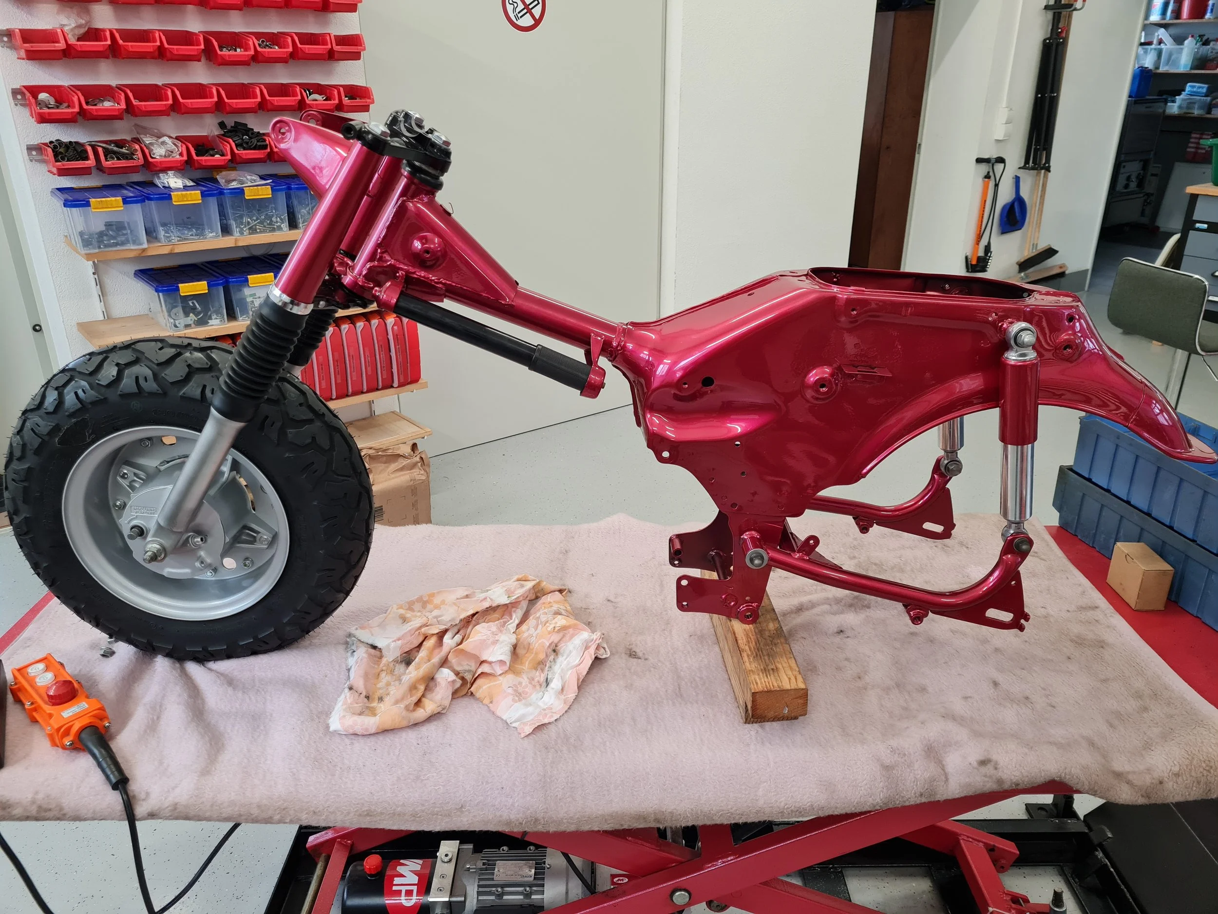 Restaurierung Suzuki RV 50