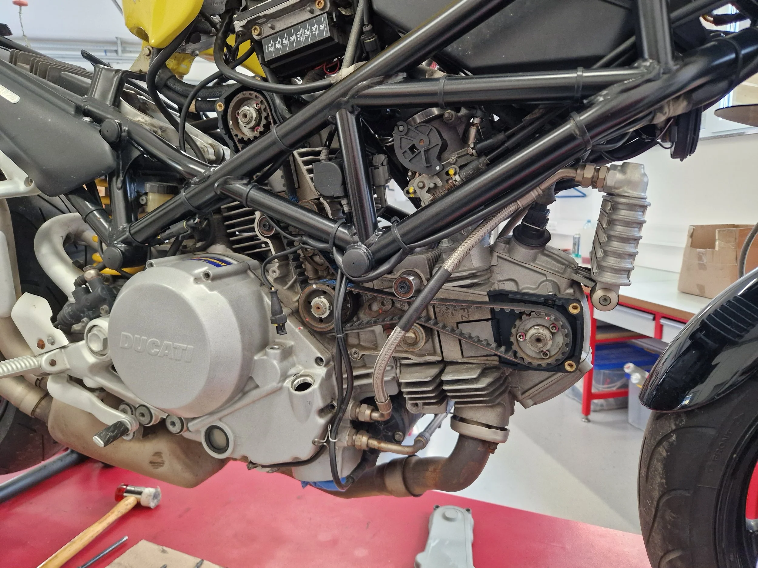 Ducati-Zahnriemen und Desmoservice