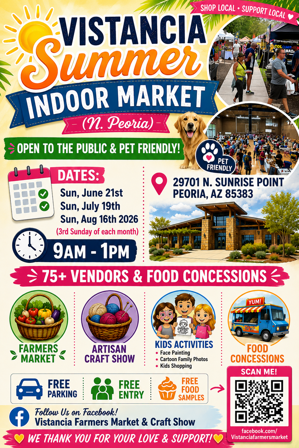 Vistancia Summer Indoor Market