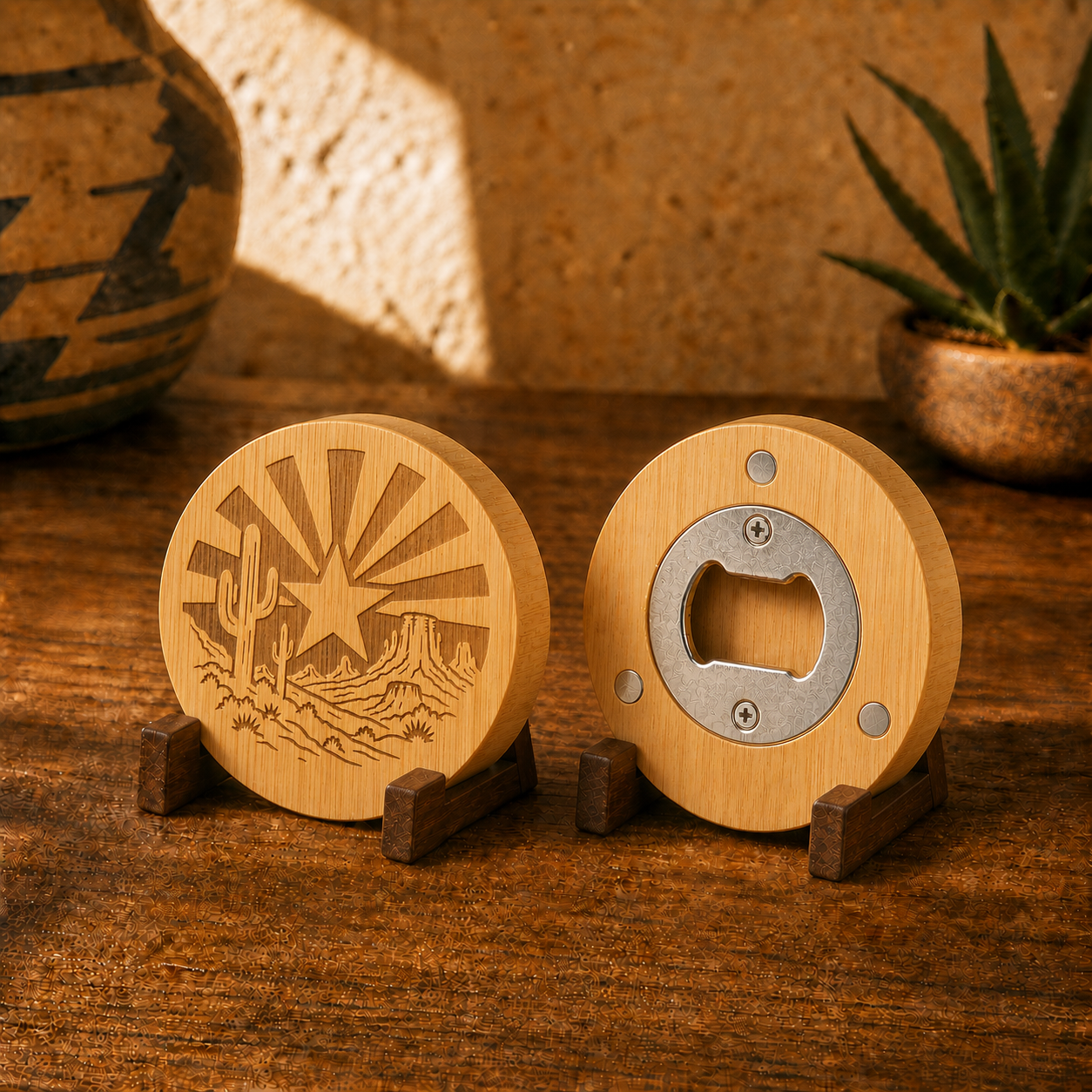 The Horizon Bottle Opener