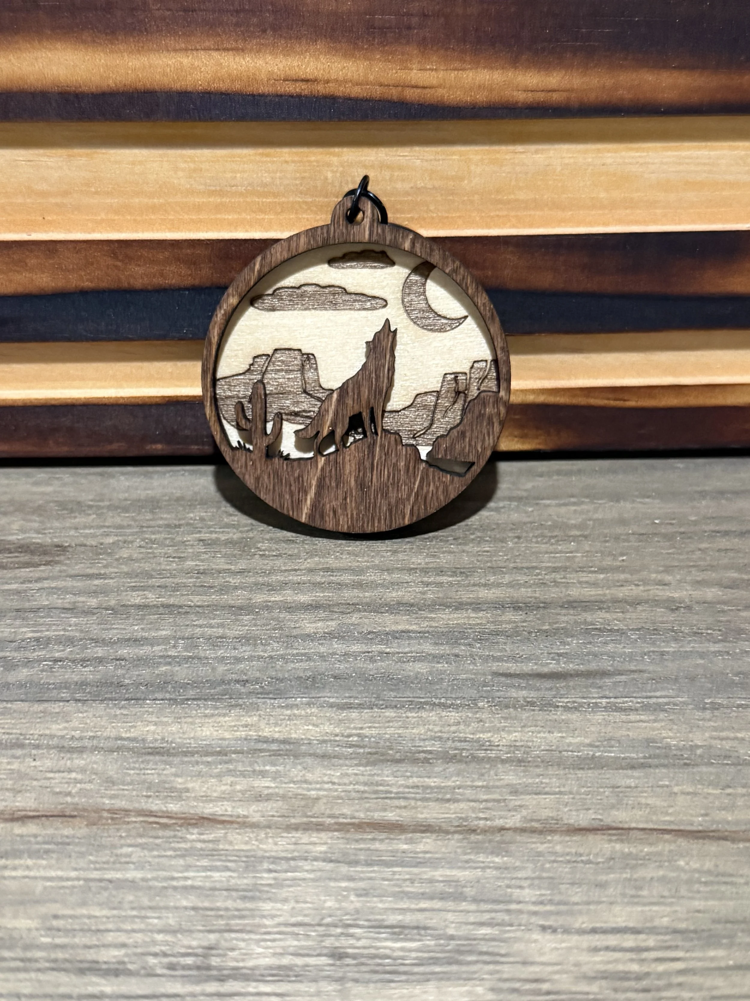 The Coyote Premium keychain