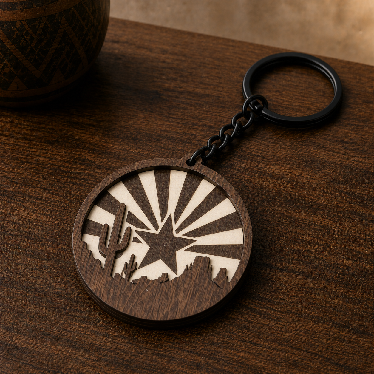 The Horizon Premium keychain