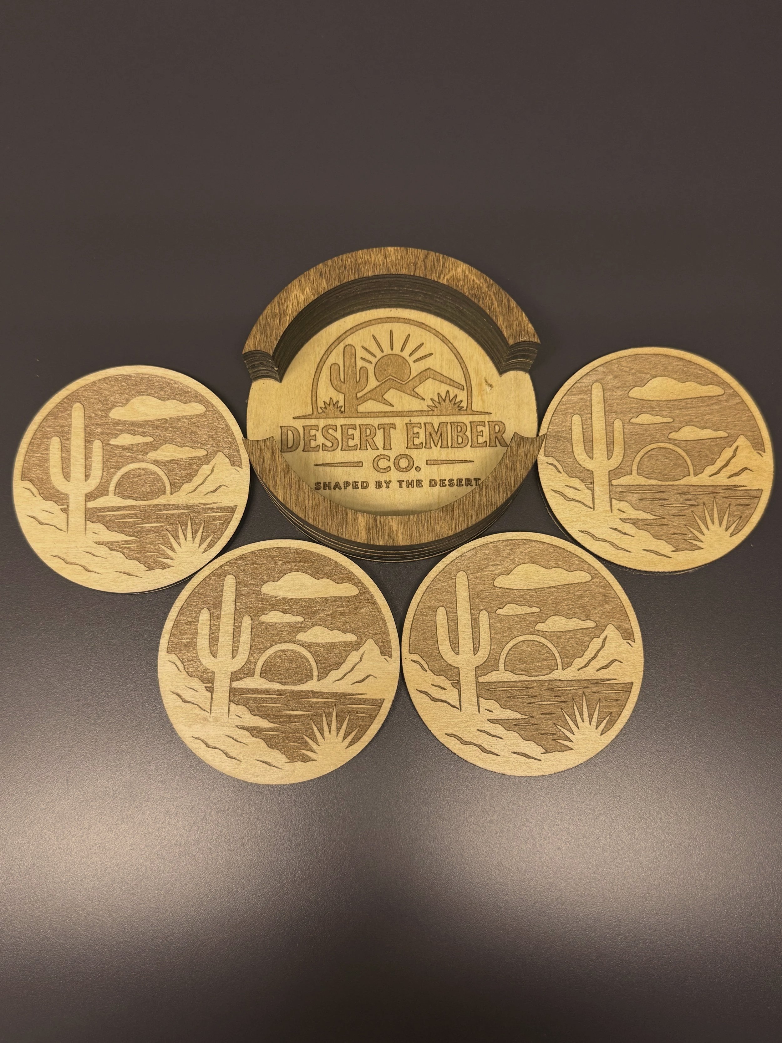The Sunset Coaster set