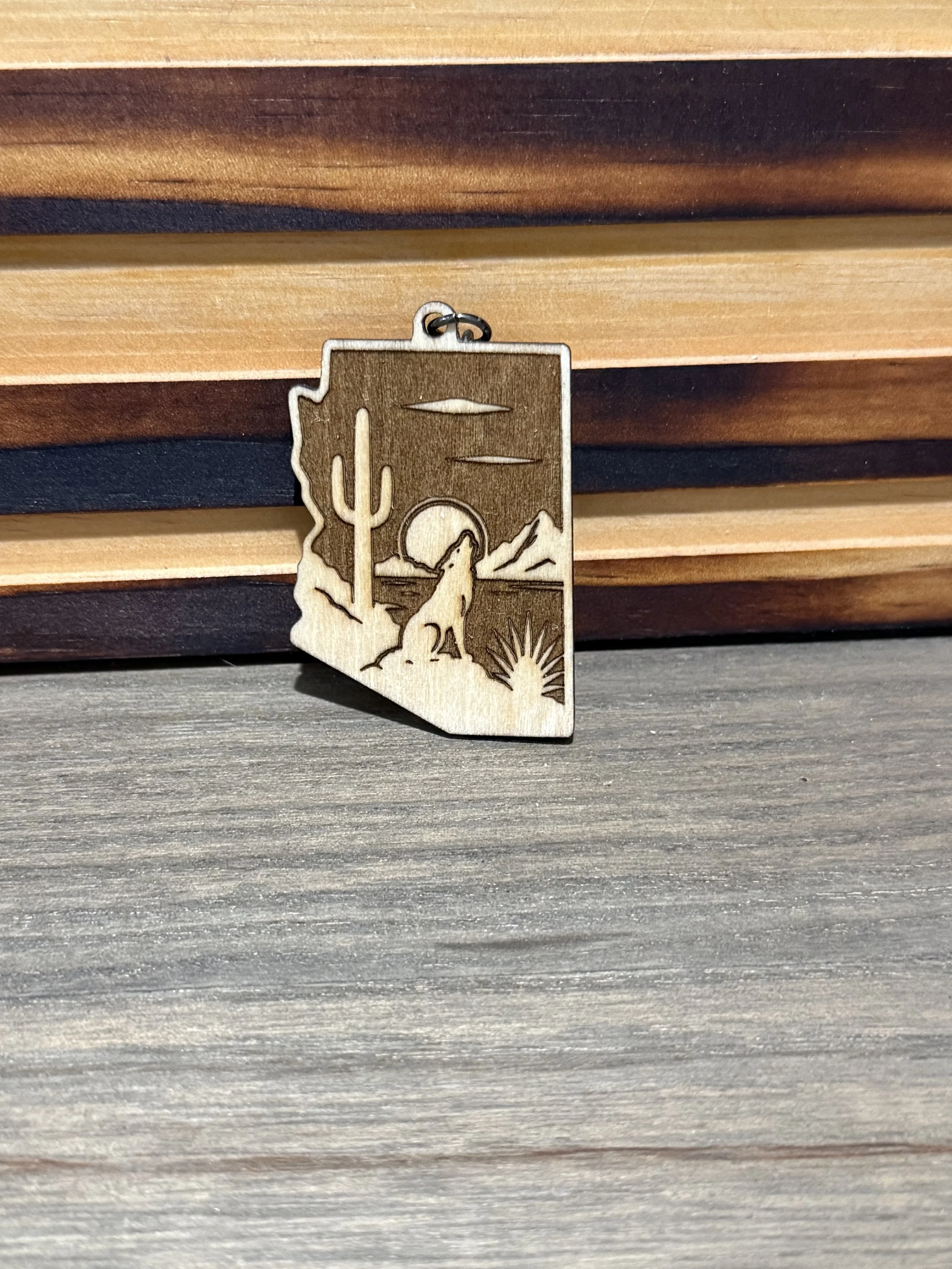 The Coyote keychain