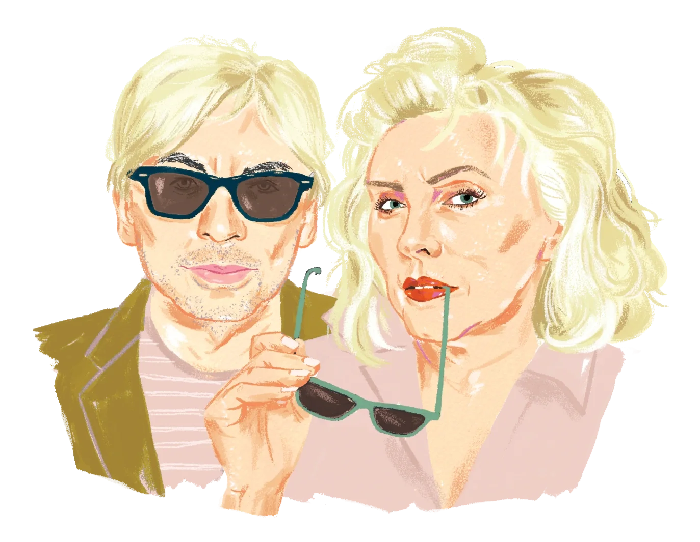 Debbie Harry & Chris Stein / Travel & Leisure Magazine / AD Reena De La Rosa