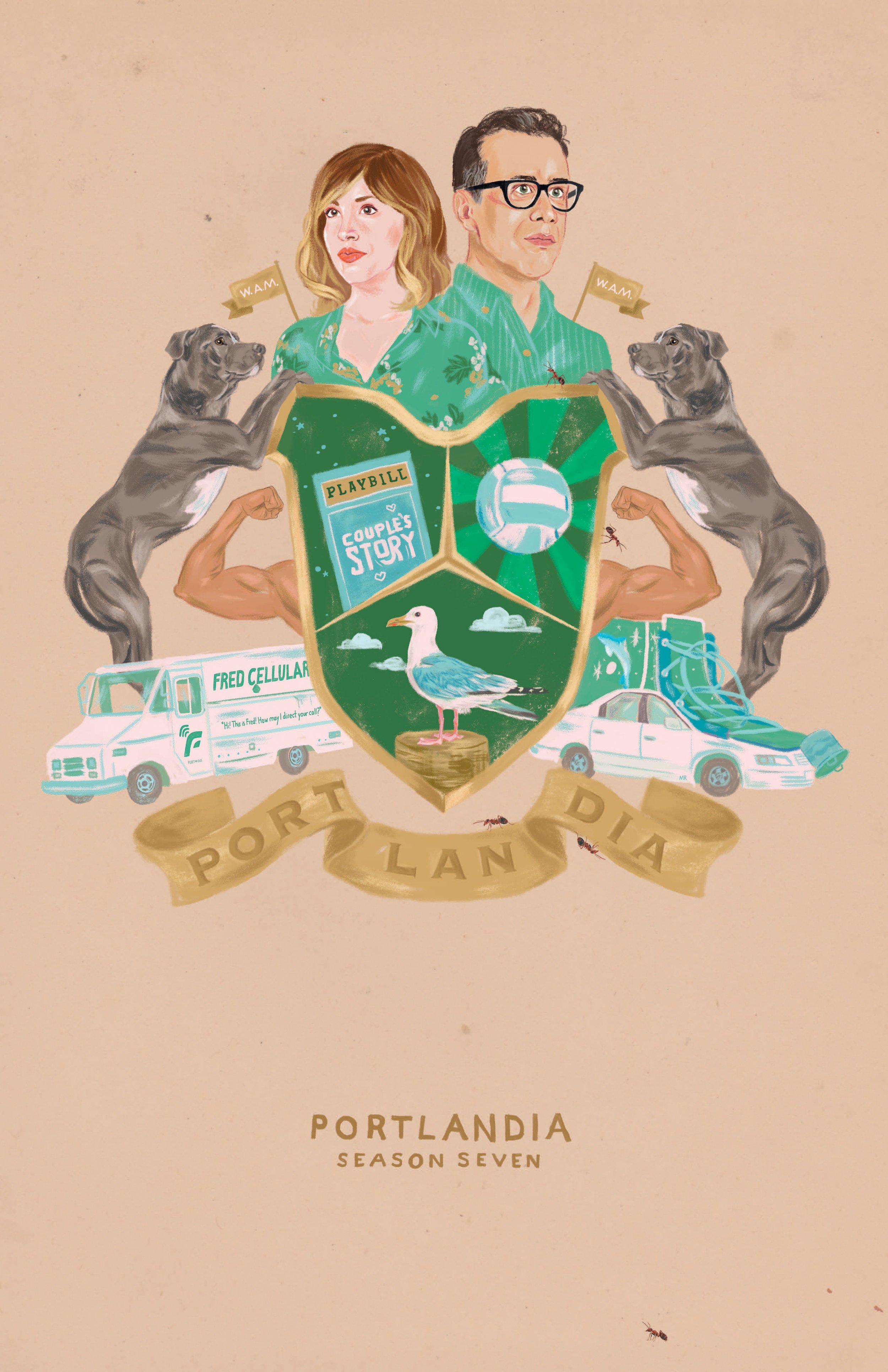 Portlandia Wrap Gift 
