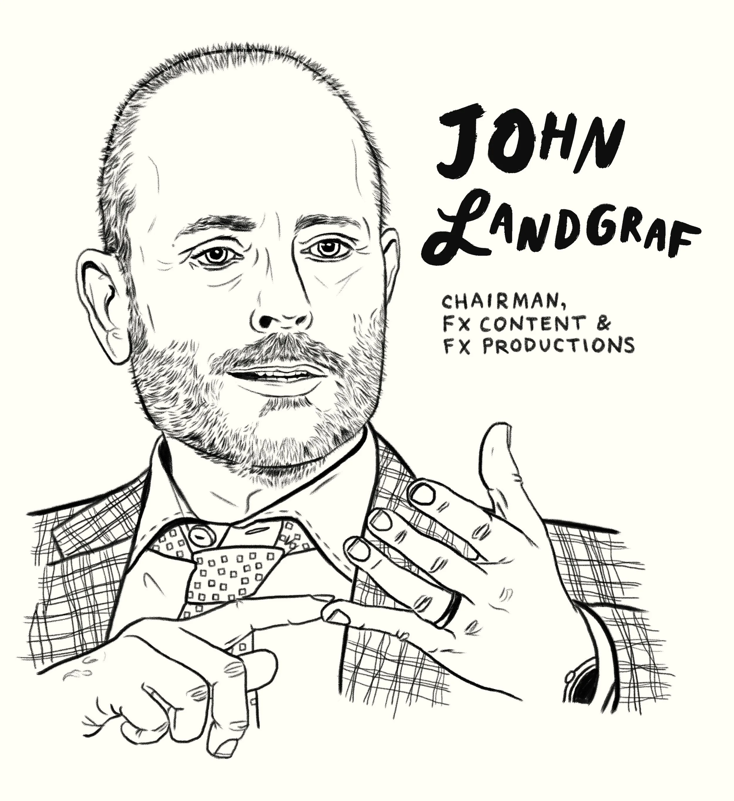 John Landgraf / The Hollywood Reporter / AD Peter Cury
